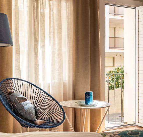 Chambre Standard avec Balcon Lit Double